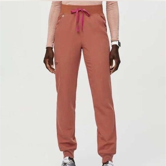 Figs Pants - FIGS Technical Collection Orange Scrub Pants Size S